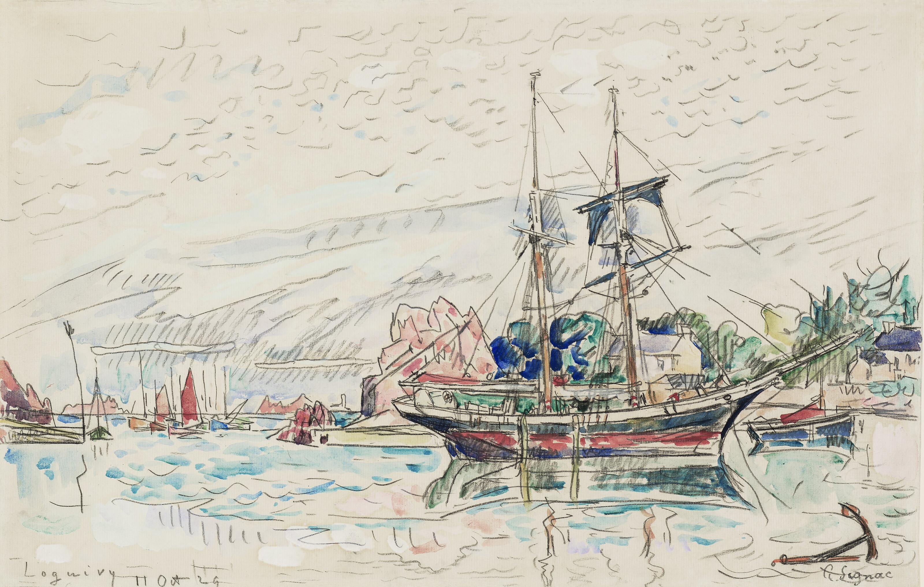 Paul Signac - Loguivy