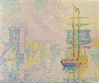 Paul Signac - Marseille, la brume jaune