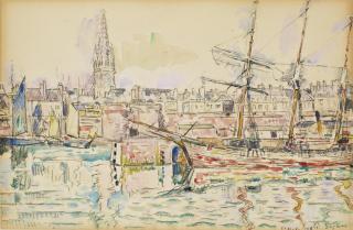 Paul Signac - Matin À Saint-Malo