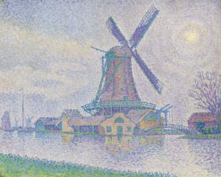 Paul Signac - Moulin d\'Edam