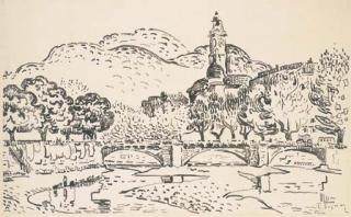 Paul Signac - Nice, Promenade Paillon
