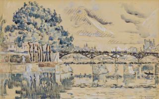 Paul Signac - Paris, La Seine Au Pont Des Arts