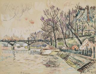 Paul Signac - Paris, le Pont des Arts