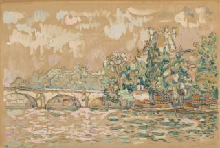 Paul Signac - Paris, Le Pont-Royal