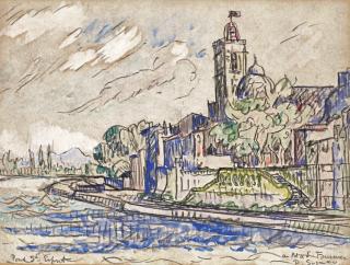 Paul Signac - Pont Saint-Esprit
