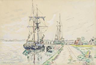 Paul Signac - Rivière de Vannes