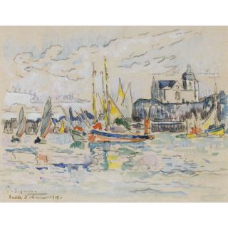 Paul Signac - Sables D\'Olonne, Vue De Port