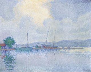 Paul Signac - Saint-Tropez, après l\'orage