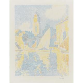 Paul Signac - Saint-Tropez: Le Port (Kornfeld And Wick 19B)