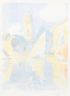 Paul Signac - Saint-Tropez: Le Port