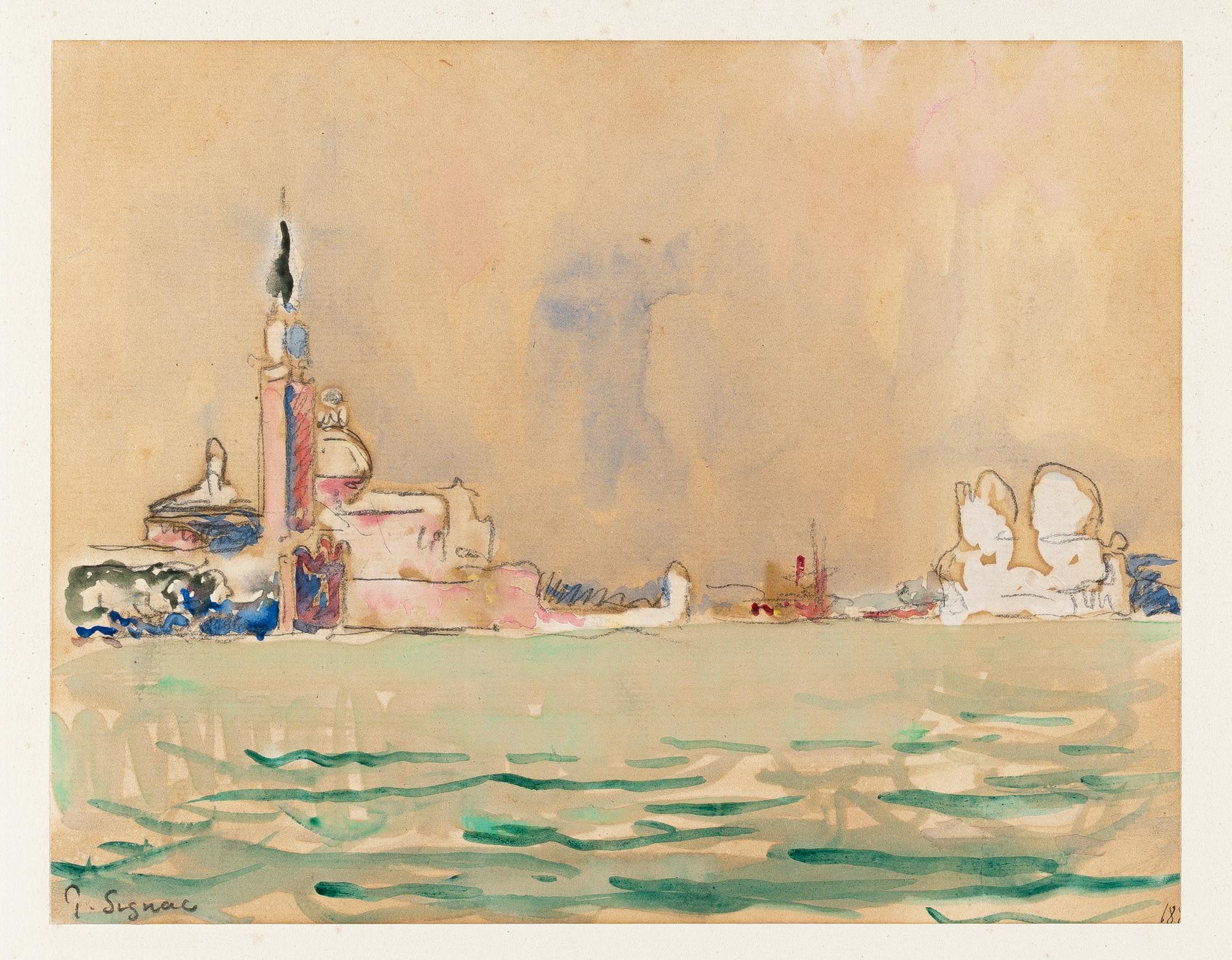 Paul Signac - Venise, San Giorgio et la Salute