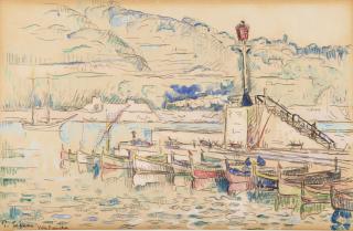 Paul Signac - Villefranche-sur-Mer