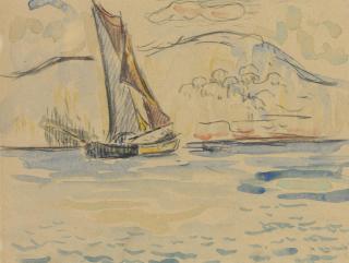 Paul Signac - Voilier