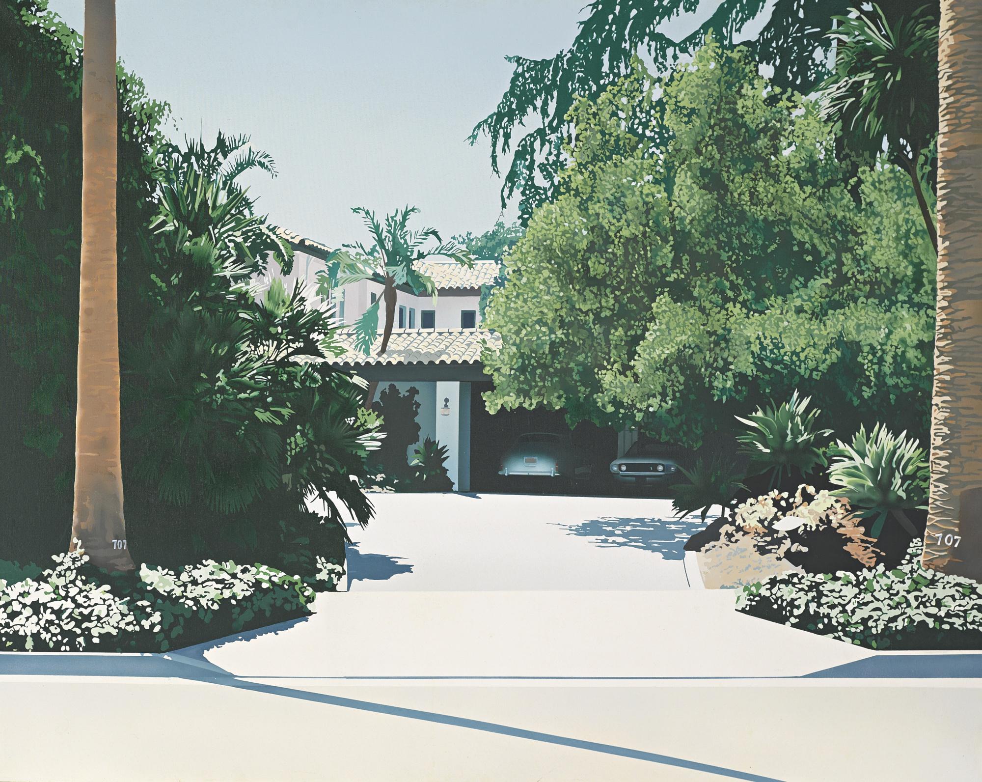 Paul Staiger - The Home Of Kirk Douglas, 707 North Cañon Dr., Beverly Hills, California