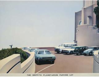 Paul Staiger - The Parking Lot at Griffin Planetarium, 1971