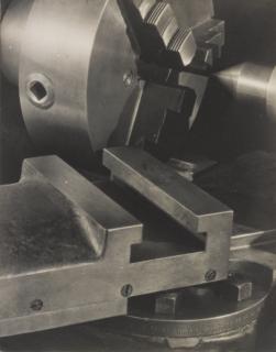 Paul Strand - Lathe, Akeley Shop, New York