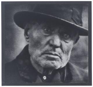 Paul Strand - Man, Five Points Square, New York, 1916
