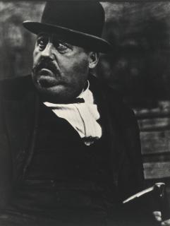 Paul Strand - Man In A Derby, New York