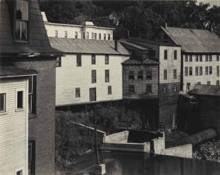Paul Strand - Mill Dam, New England, 1945