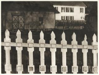 Paul Strand - White Fence