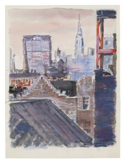 Paul Thek - Untitled (cityscape)