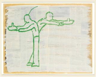 Paul Thek - Untitled (Two Figures)