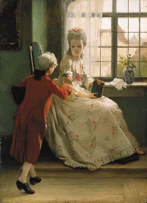 Paul Thumann - The young suitor
