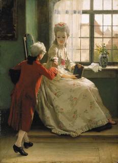 Paul Thumann - The young suitor