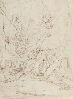 Paul Troger - Christus am Ölberg