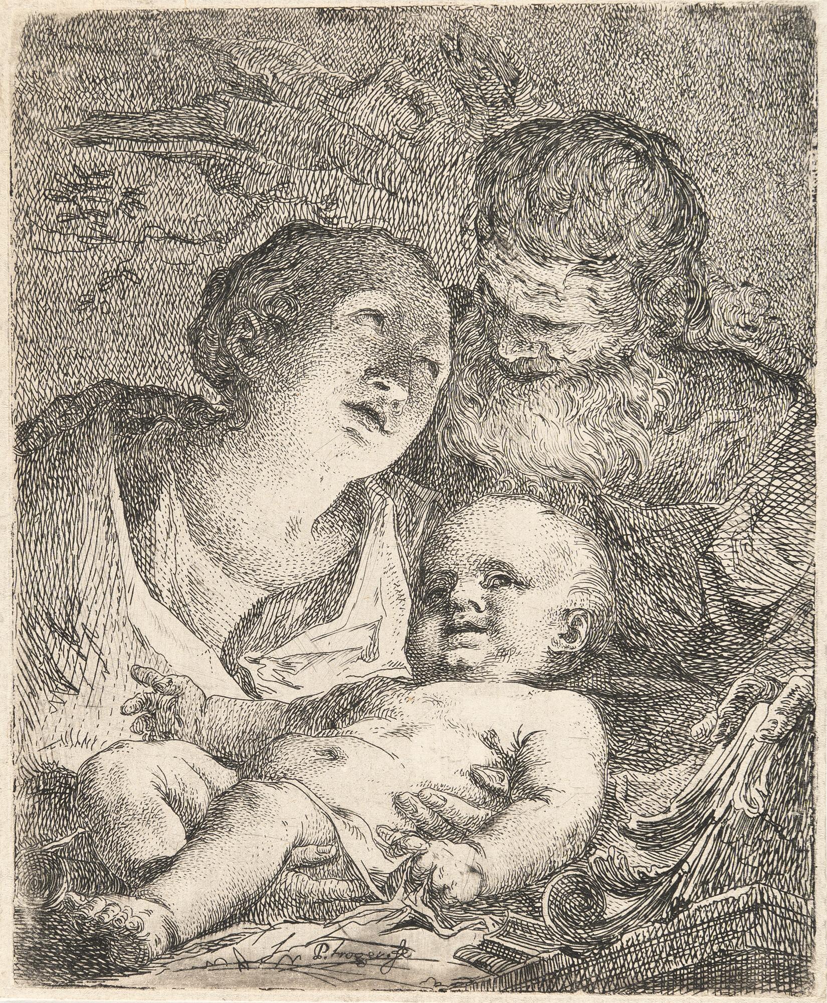 Paul Troger - Die heilige Familie