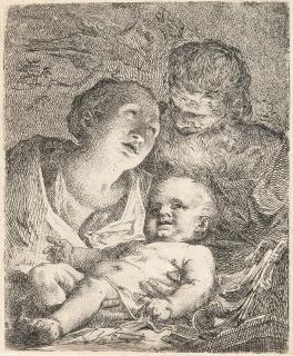 Paul Troger - Die heilige Familie