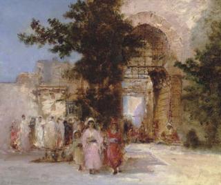 Paul Vernon - Outside the City Walls, Algiers