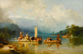 Paul Von Franken - A Hunting Party in the Caucasus