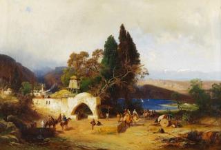 Paul von Franken - Kaukasische Landschaft