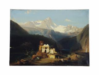 Paul Von Franken - Landschaft im Kaukasus