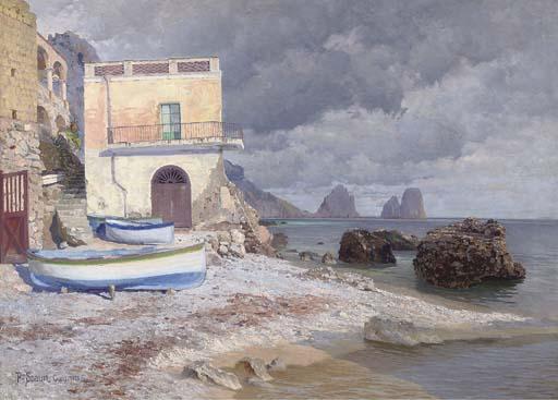Paul von Spaun - A Capri villa