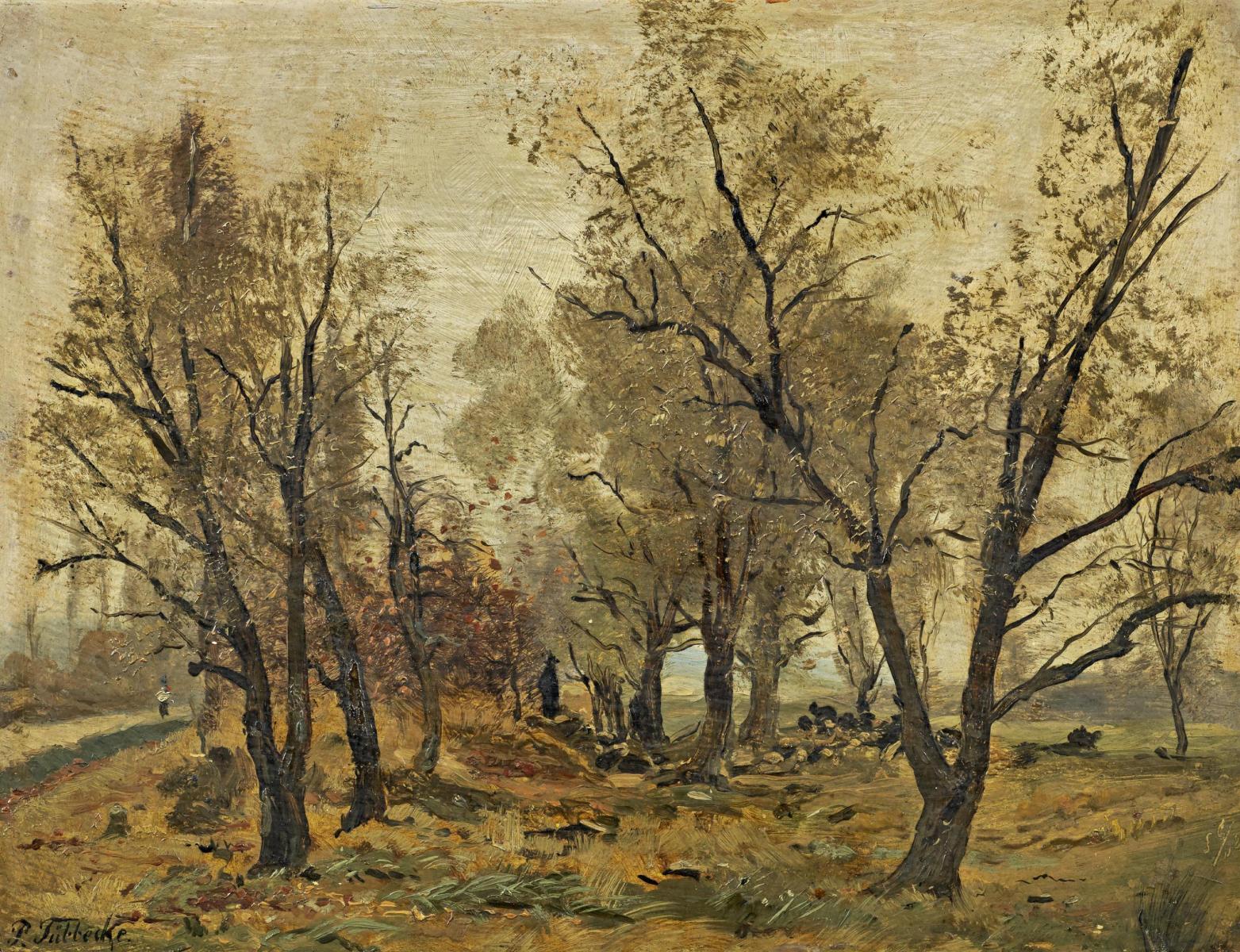 Paul Wilhelm Tübbecke - »Früher Herbsttag«.