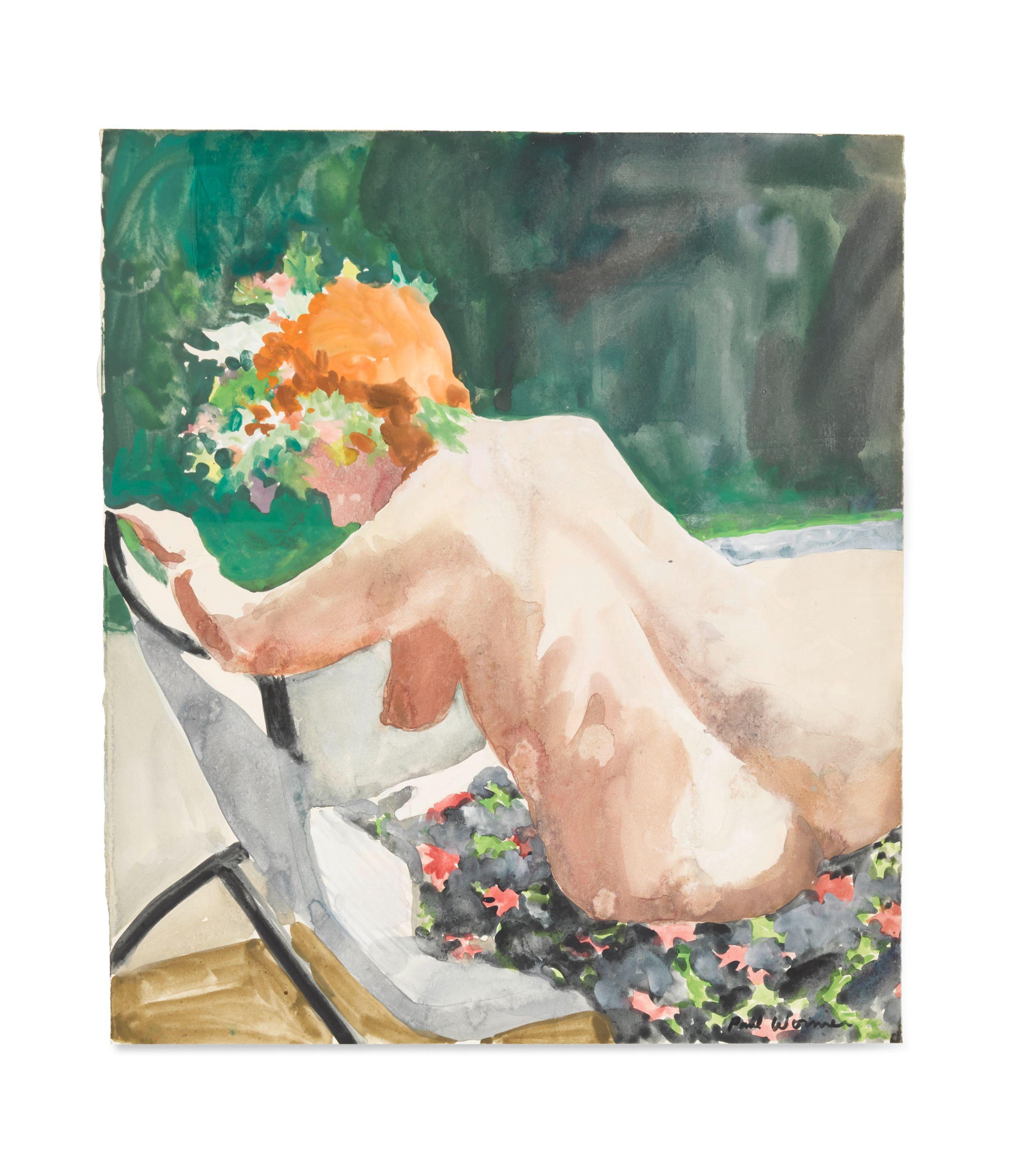 Paul Wonner - F.T. as Flora, 1965