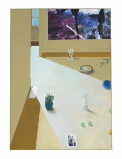Paul Wonner - Still Life With Painting And Postcard By Raffael