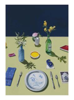Paul Wonner - Study for Still Life with Bubble Gum and Plastic 6