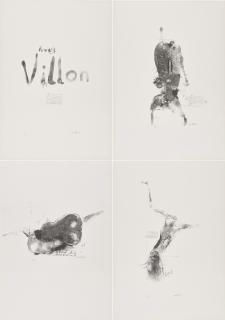 Paul Wunderlich - 7 Lithografien zu Versen von Francois Villon.