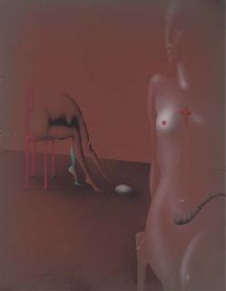 Paul Wunderlich - Croix Rouge