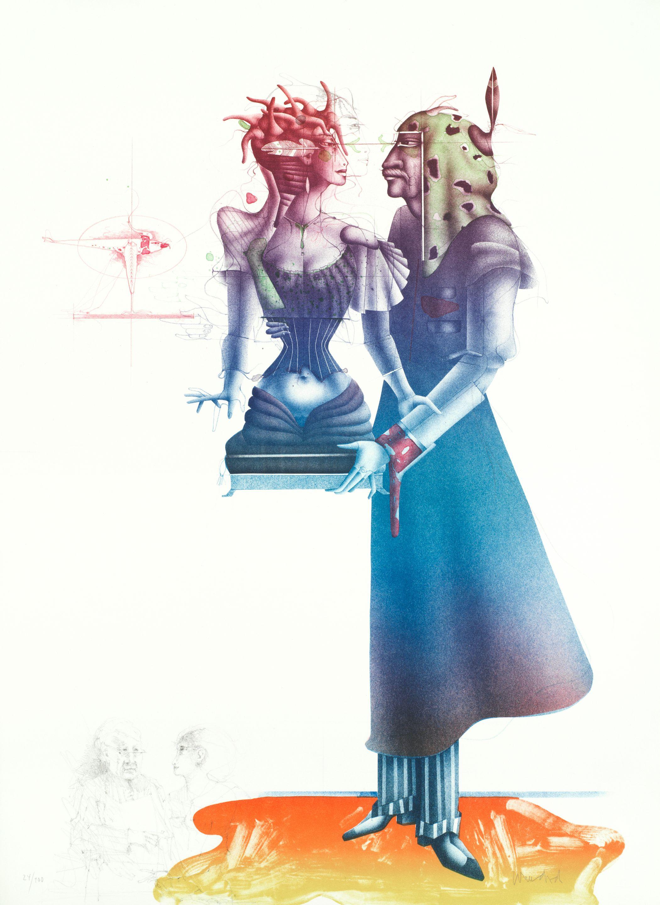 Paul Wunderlich - Dame Ohne Unterleib