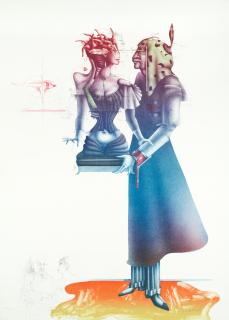 Paul Wunderlich - Dame ohne Unterleib