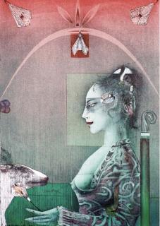 Paul Wunderlich - [Mythical Creatures]: a group of ten lithographs