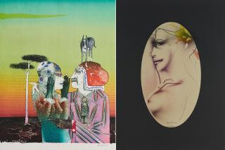 Paul Wunderlich - Ohne Minimale Knickfalte im unteren Bildbereich. Verso leichte Verschmutzungen.