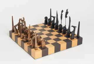 Paul Wunderlich - Schachspiel.