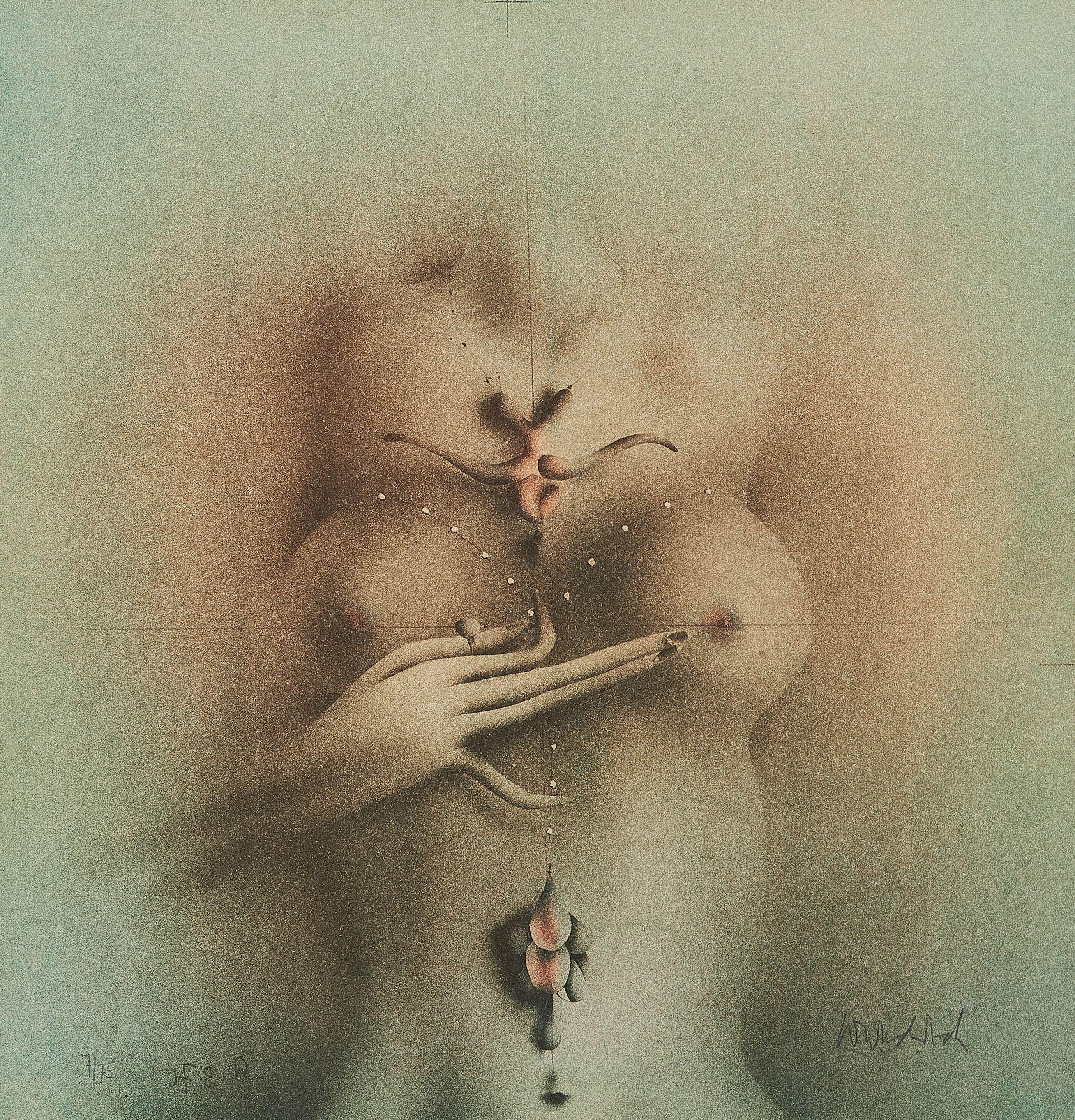 Paul Wunderlich - Schmuckstück.