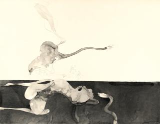 Paul Wunderlich - „Schwanenpuppentanz“