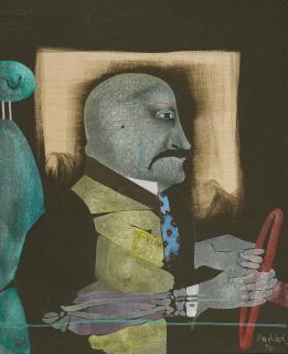 Paul Wunderlich - Selbst als Chauffeur.